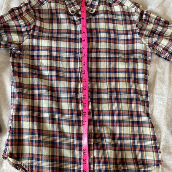 Vintage plaid button-down - Picture 4 of 4